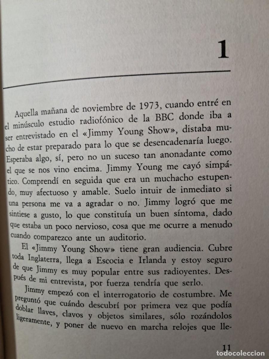 Libros de segunda mano: MI FANTASTICA VIDA - URI GELLER - Foto 4