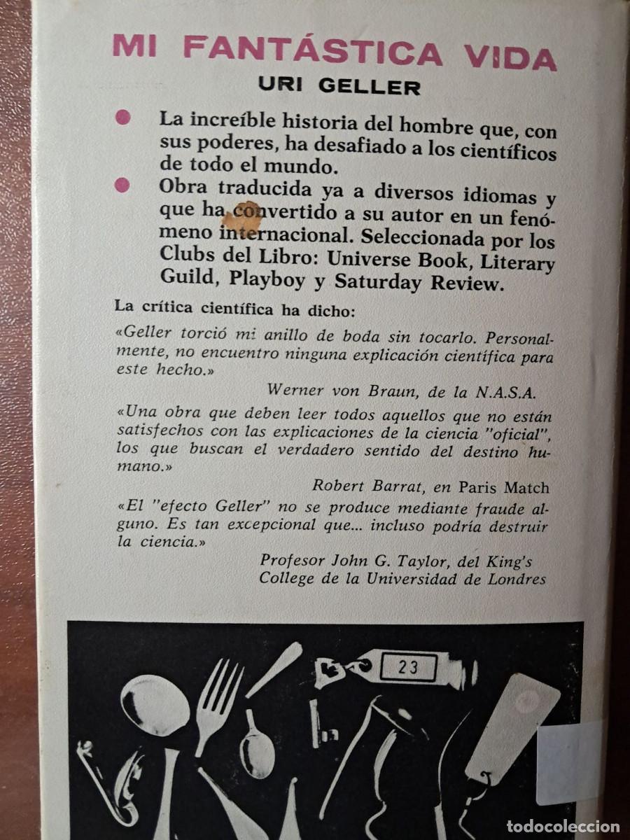 Libros de segunda mano: MI FANTASTICA VIDA - URI GELLER - Foto 6