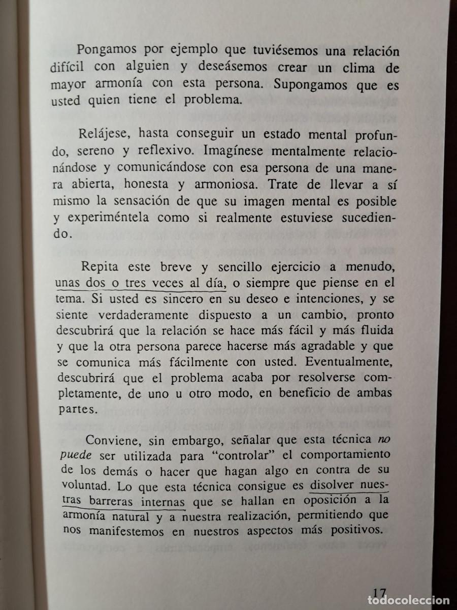 Libros de segunda mano: VISUALIZACION CREATIVA - SHAKTI GAWAIN - Foto 5
