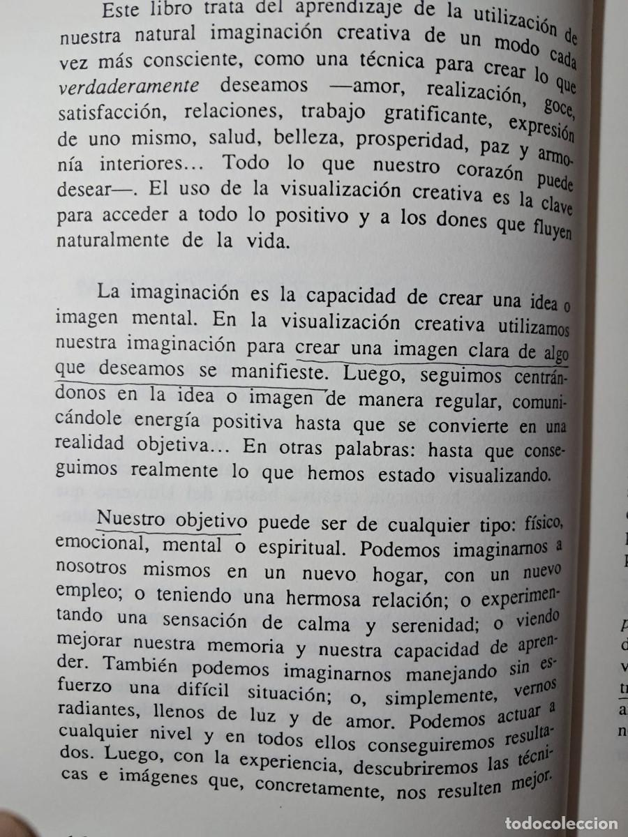 Libros de segunda mano: VISUALIZACION CREATIVA - SHAKTI GAWAIN - Foto 9