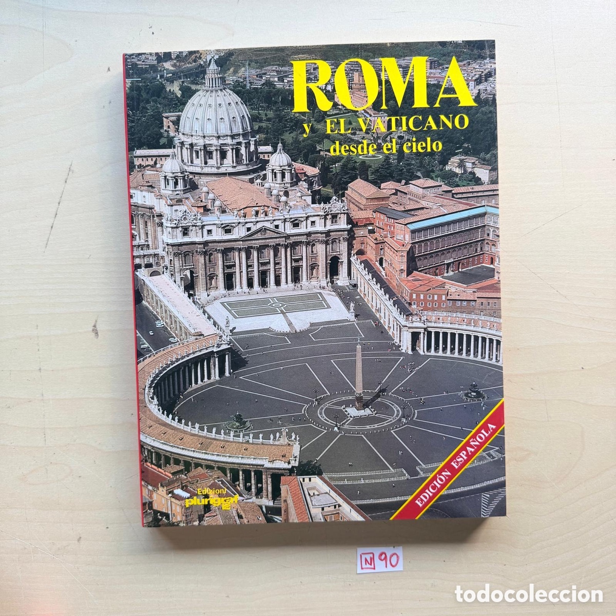 Libros de segunda mano: Libro roma y el vaticano desde el cielo