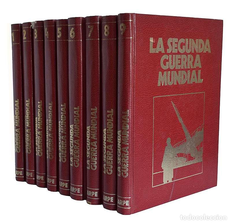 Libros de segunda mano: Cr&oacute;nica militar y pol&iacute;tica de la Segunda Guerra Mundial. 9 tomos - Mariano del Pozo