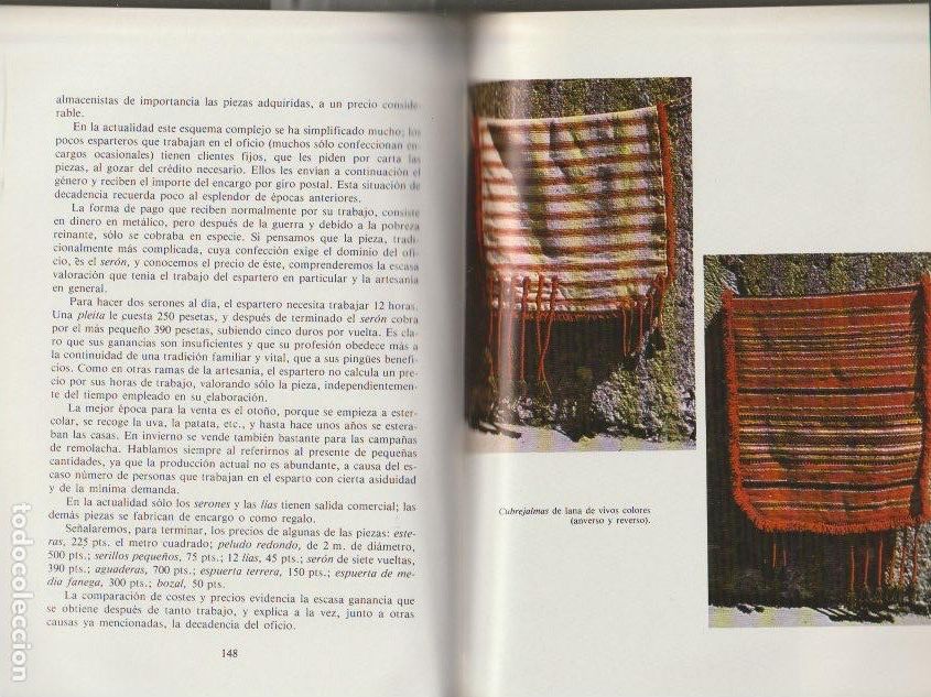 Libros de segunda mano: Artesan&iacute;as vegetales / Eulalia Castellote Herrero -1982 - Foto 4