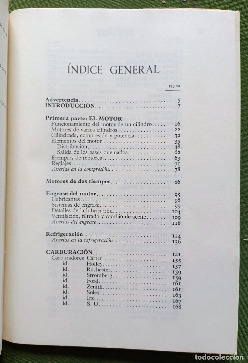 Libros de segunda mano: MANUAL DE AUTOM&Oacute;VILES - MANUEL ARIAS PAZ - 1970 - Foto 2