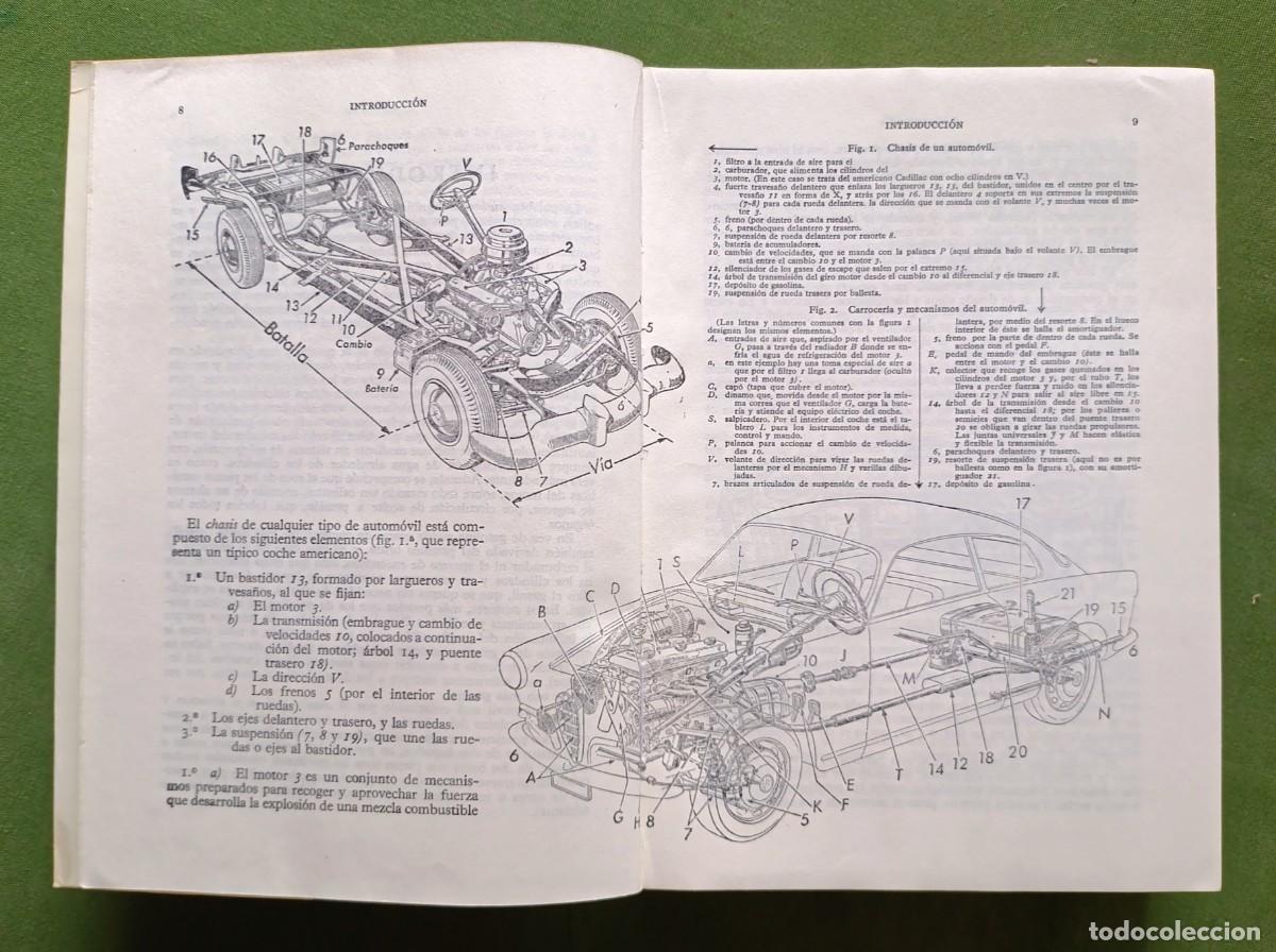 Libros de segunda mano: MANUAL DE AUTOM&Oacute;VILES - MANUEL ARIAS PAZ - 1970 - Foto 6