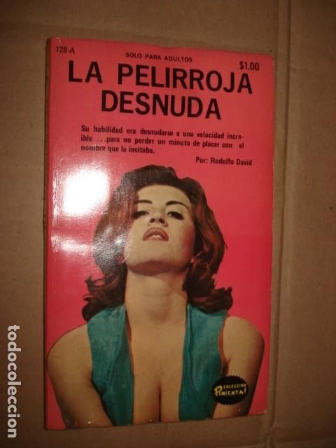 Libros de segunda mano: Colecci&oacute;n Pimienta, 128-A: la pelirroja desnuda, 1971, Fiesta, buen estado
