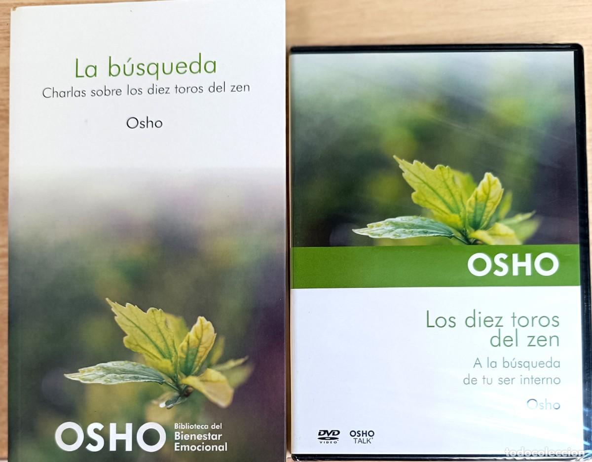 Libros de segunda mano: OSHO. LA B&Uacute;SQUEDA. CHARLA SOBRE LOS DIEZ TOROS DEL ZEN + DVD &rdquo;Los diez toros del zen&rdquo;