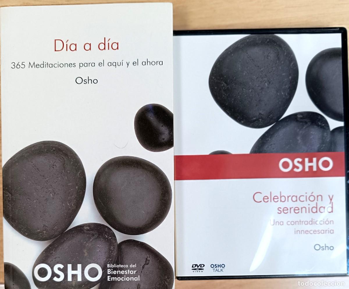 Libros de segunda mano: OSHO. D&Iacute;A A D&Iacute;A. 365 MEDITACIONES + DVD &rdquo;Celebraci&oacute;n y serenidad&rdquo;