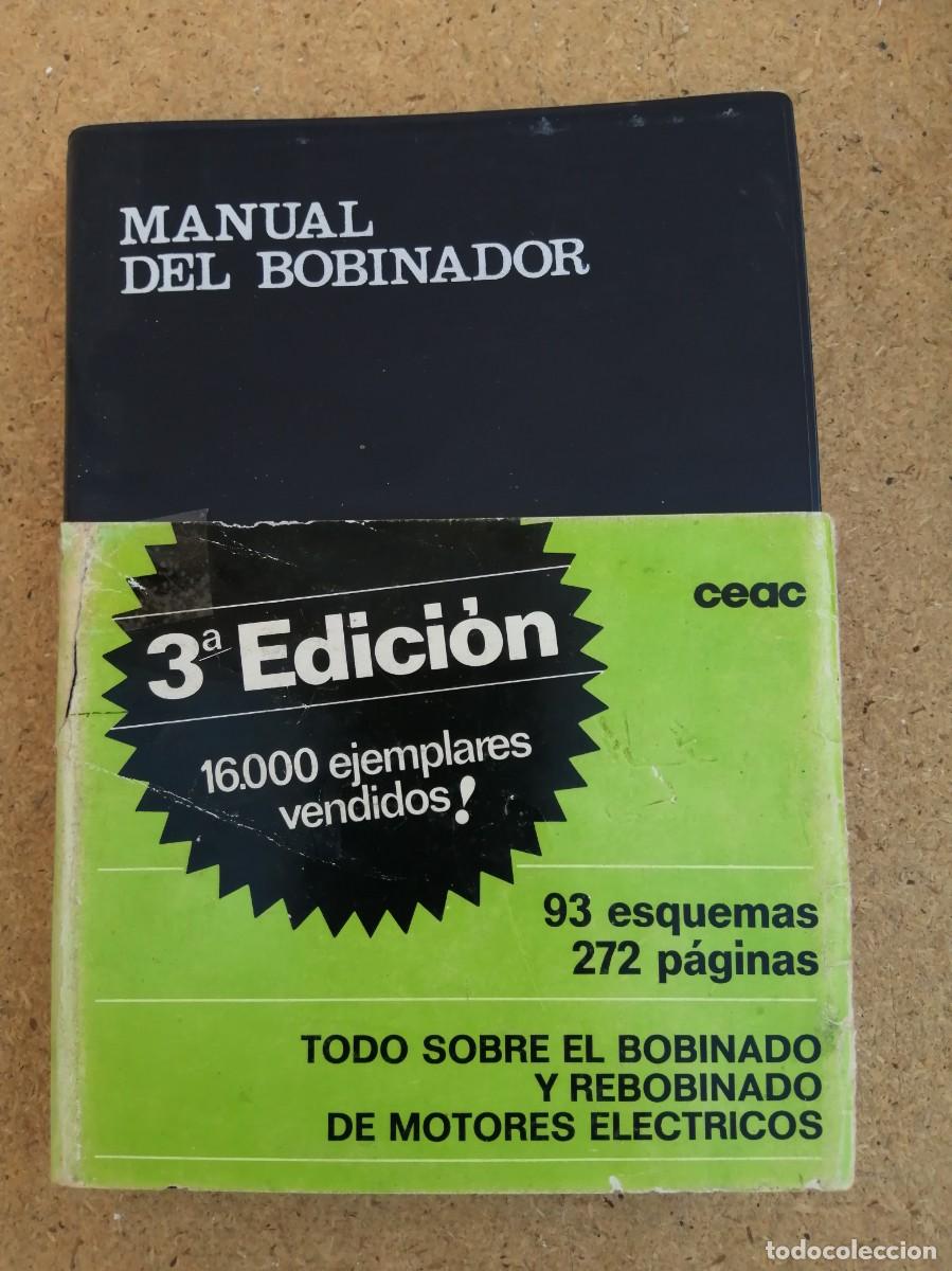 Libros de segunda mano: MANUAL DE BOBINADOR. - Foto 1