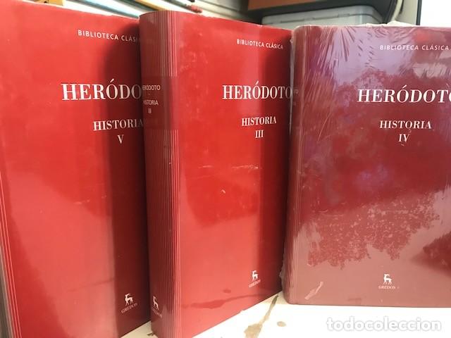 Libros de segunda mano: HISTORIA (3 VOL., III-IV -V) - HERODOTO (BIBLIOTECA CL&Aacute;SICA GREDOS)