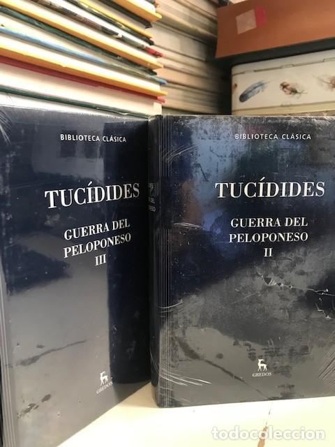 Libros de segunda mano: GUERRA DEL PELOPONESO. TOMOS II Y III. TUC&Iacute;DIDES. EDITORIAL GREDOS. PRECINTADOS