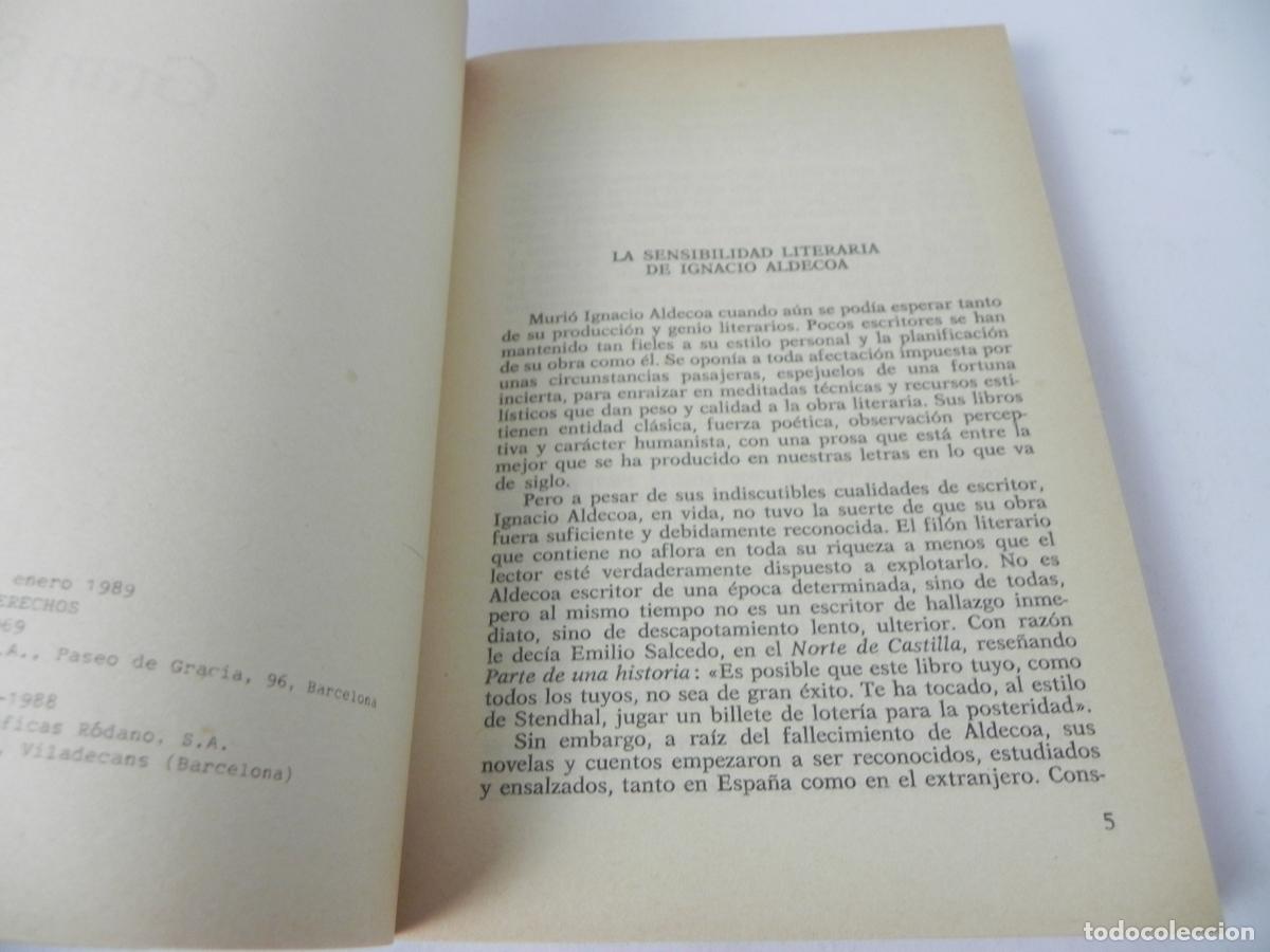 Libros de segunda mano: GRAN SOL (IGNACIO ALDECOA) NOGUER-1989 13&ordf; EDICI&Oacute;N - Foto 4