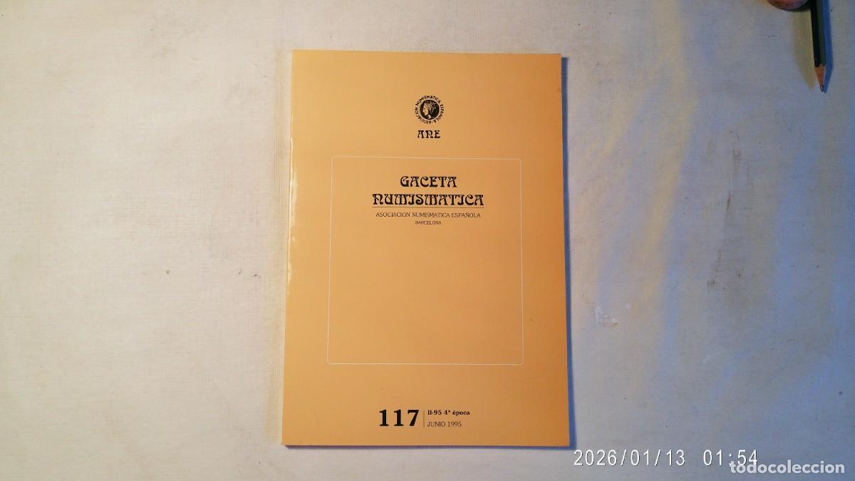 Libros de segunda mano: Gaceta numismatica 117 ponderales antiguos iberos