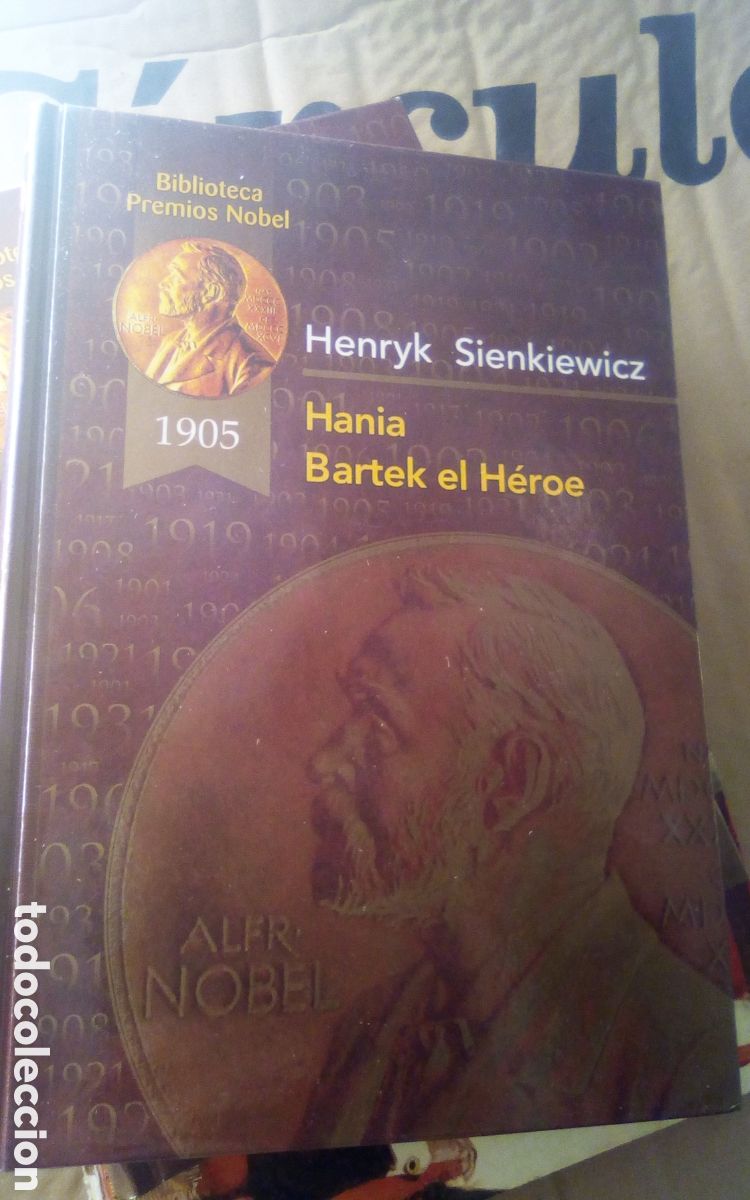 Libros de segunda mano: Biblioteca Premios Nobel 1905. Hania. Bartek el h&eacute;roe, por Henry Sien Kiewicz. Ediciones Rueda, 2002