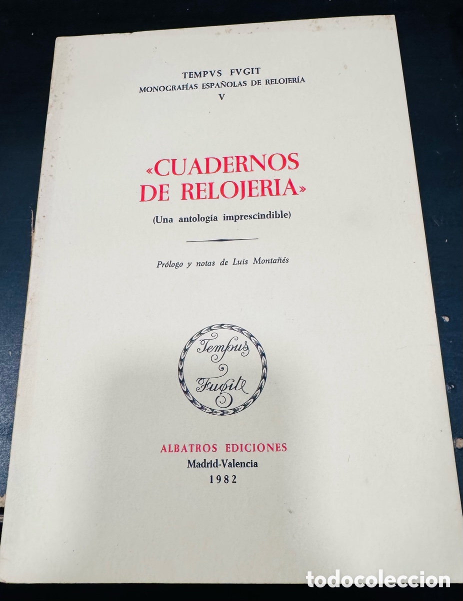 Libros de segunda mano: Cuadernos de relojer&iacute;a (una antolog&iacute;a imprescindible)