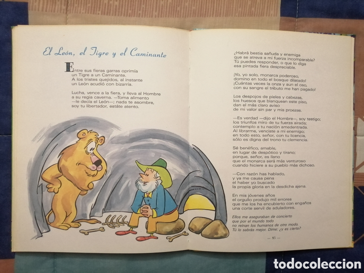 Libros de segunda mano: Bd. Mi gran libro de F&aacute;bulas de Samaniego - Foto 3