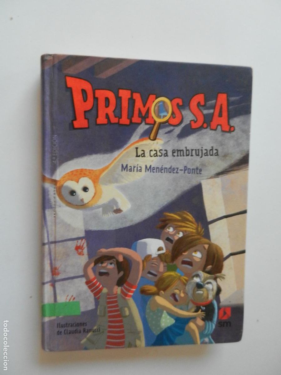 Libros de segunda mano: PRIMOS - S A - LA CASA EMBRUJADA - MARIA MENENDEZ-PONTE - SM -2019