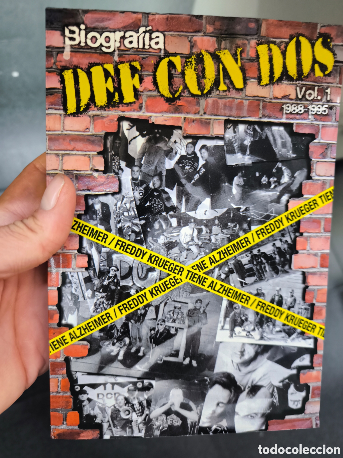 Libros de segunda mano: Biograf&iacute;a Def con dos libro 1989-95