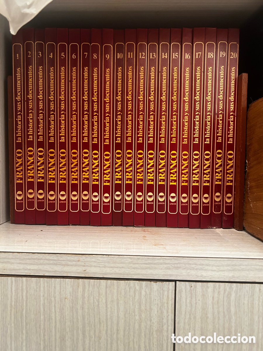 Libros de segunda mano: Franco la historia y sus documentos. Colecci&oacute;n completa &ldquo;Negociable&rdquo; - Foto 1