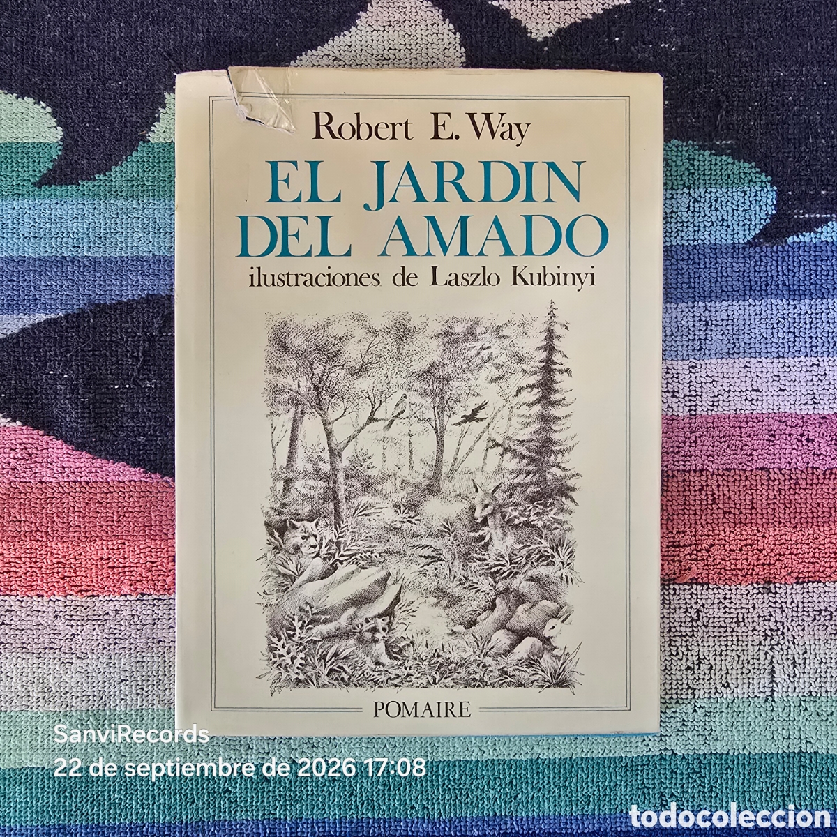 Libros de segunda mano: EL JARD&Iacute;N DEL AMADO (ROBERT E. WAY) (POMAIRE) - Foto 1