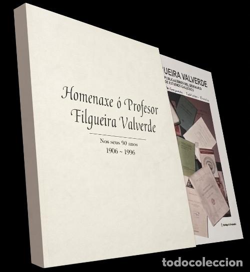 Libri di seconda mano: FILGUEIRA VALVERDE NOS SEUS NOVENTA ANOS [1906-1996]. EN SU ESTUCHE. GALICIA.