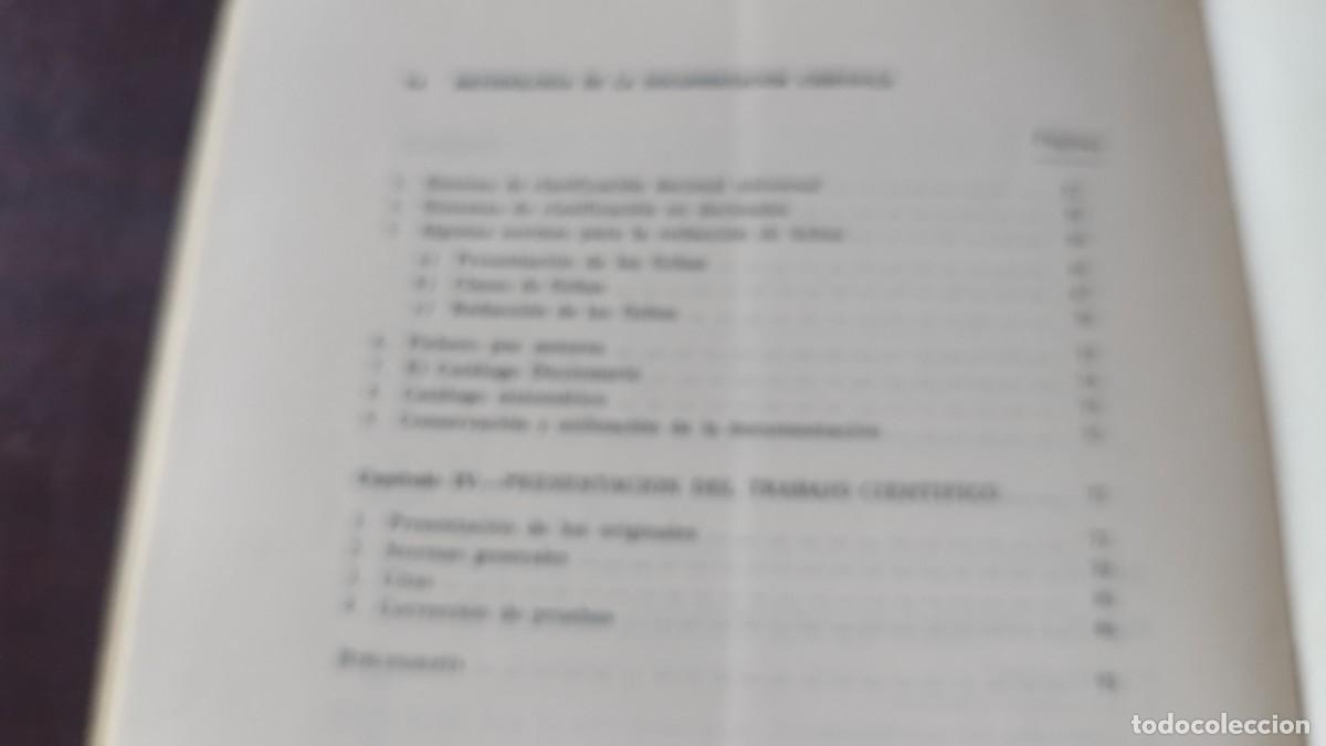Libros de segunda mano: METODOLOGIA DE LA DOCUMENTACION CIENTIFICA / JUAN ROGER RIVIERE / CJA 606 - Foto 11