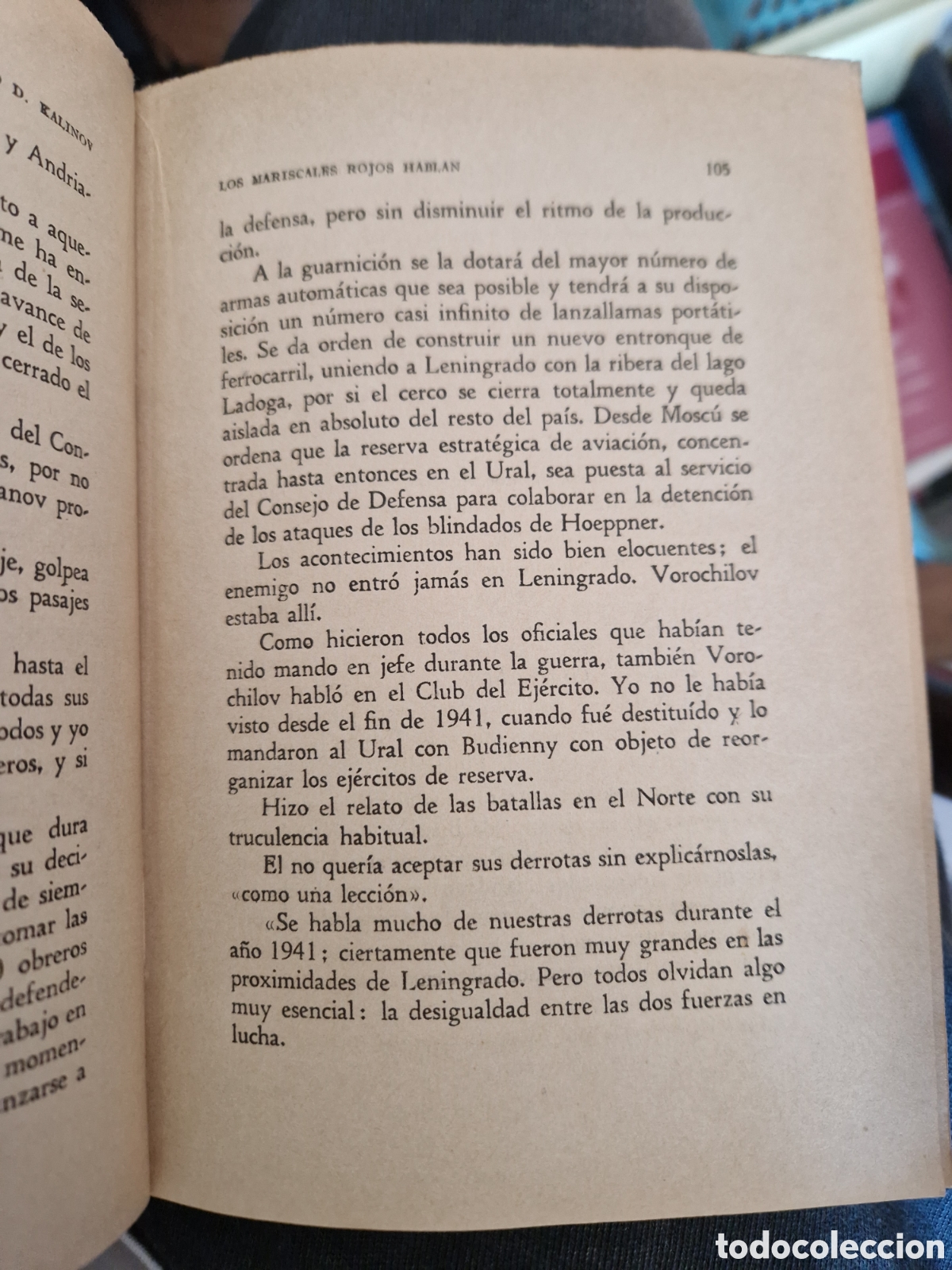Libros de segunda mano: KALINOV, Cyrilo D. Los mariscales rojos hablan - Foto 2