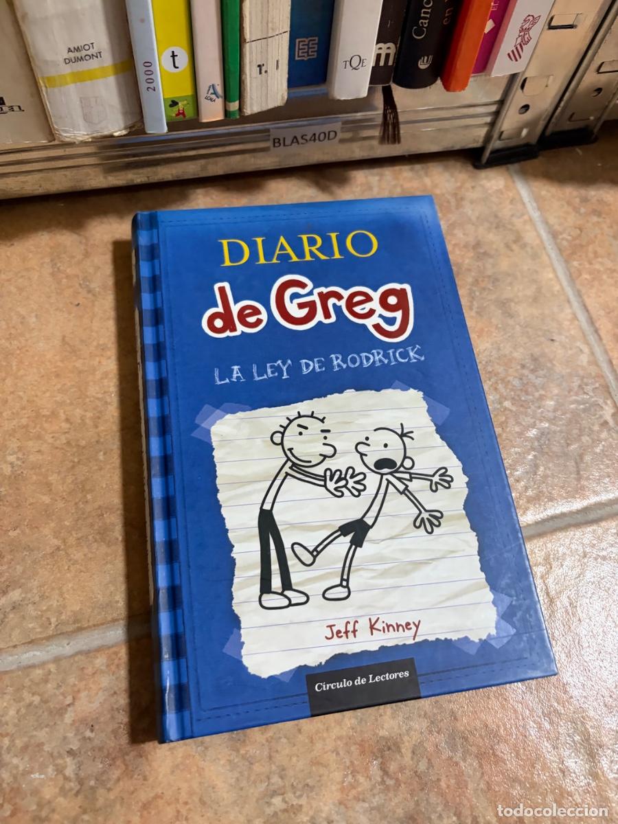 Libros de segunda mano: BLAS40D DIARIO de Greg LA LEY DE RODRICK Jeff Kinney