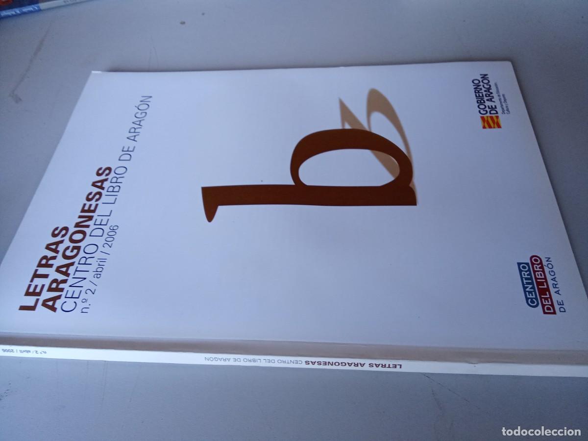 Libros de segunda mano: LETRAS ARAGONESAS ABRIL 2006 / / EVA 201 - Foto 1