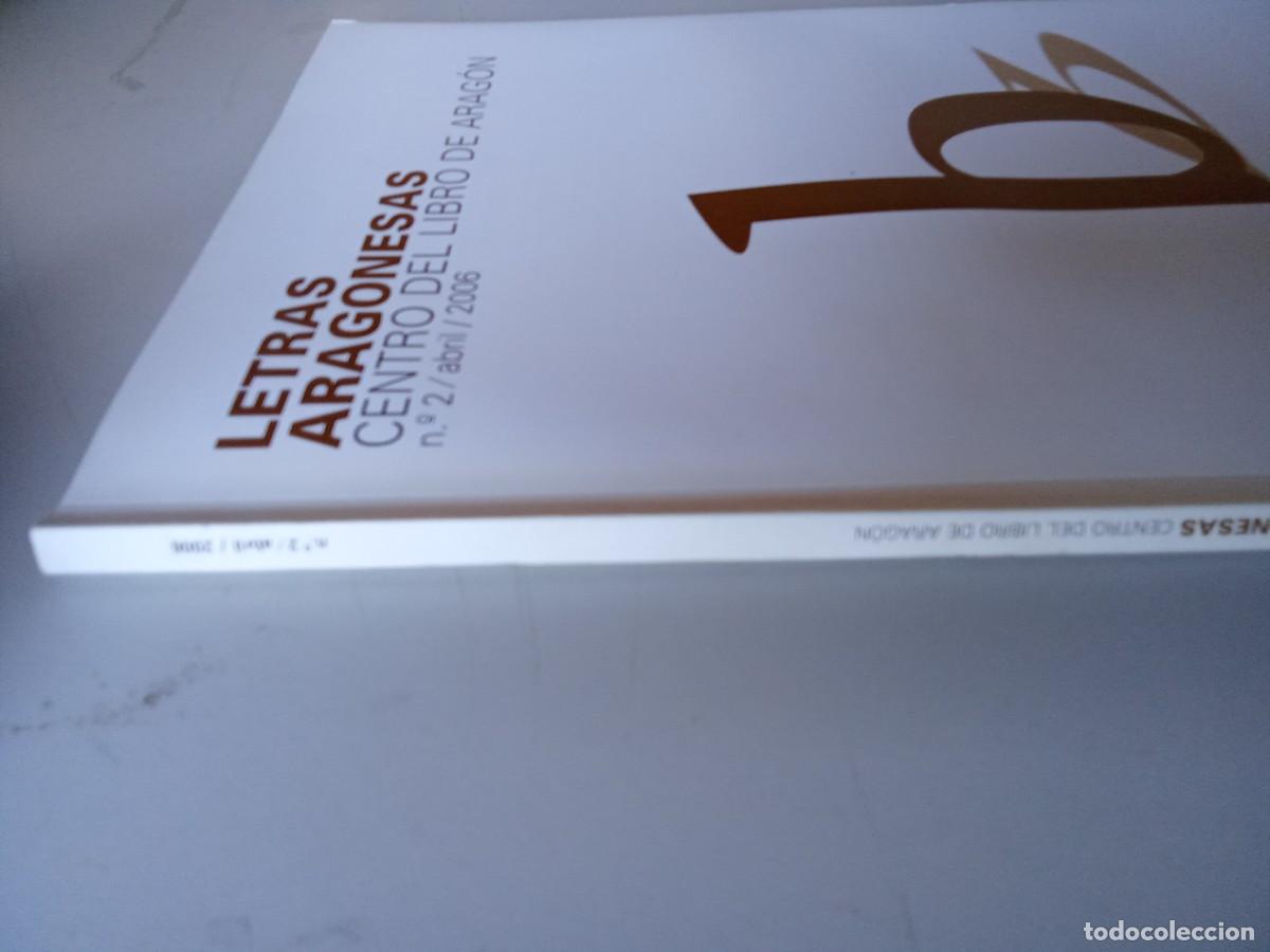 Libros de segunda mano: LETRAS ARAGONESAS ABRIL 2006 / / EVA 201 - Foto 3