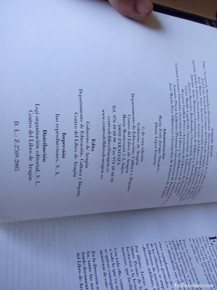 Libros de segunda mano: LETRAS ARAGONESAS ABRIL 2006 / / EVA 201 - Foto 5