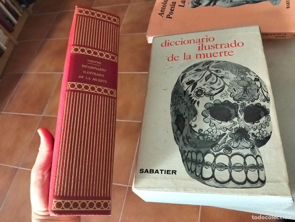 Libros de segunda mano: Ensayo. Diccionario Ilustrado de la Muerte, Sabatier, ed. GG, 1970. Caja, Completo. VISITA CATALOGO