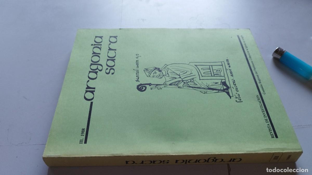 Libros de segunda mano: ARAGONIA SACRA 1988 / / GRAV 37