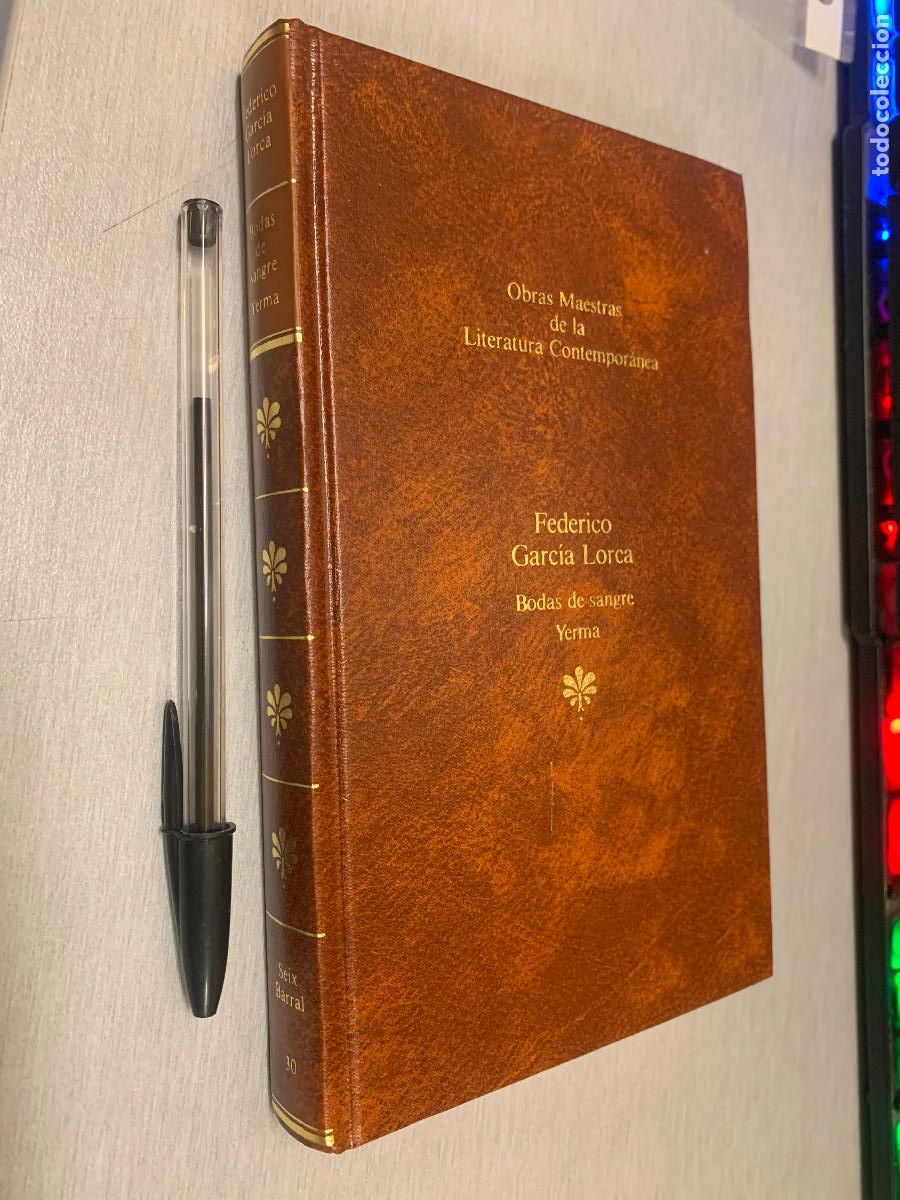 Libros de segunda mano: BODAS DE SANGRE, YERMA / FEDERICO GARC&Iacute;A LORCA / SEIX BARRAL 1983