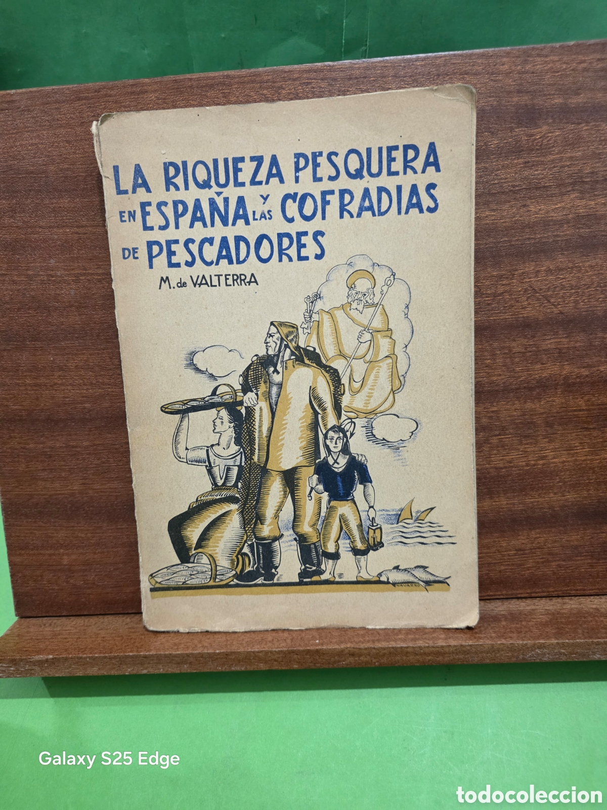 Libros de segunda mano: ANTIGUO LIBRO.1940&rdquo;&rdquo;LA RIQUEZA PESQUERA EN ESPA&Ntilde;A Y LAS COFRADIAS DE PESCADORES&rdquo;&rdquo;...M.DE VALTIERRA.