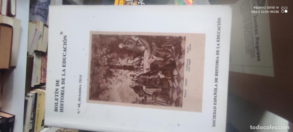 Libros de segunda mano: Boletin de Historia de la Educaci&oacute;n, n &ordm; 48 - Foto 1