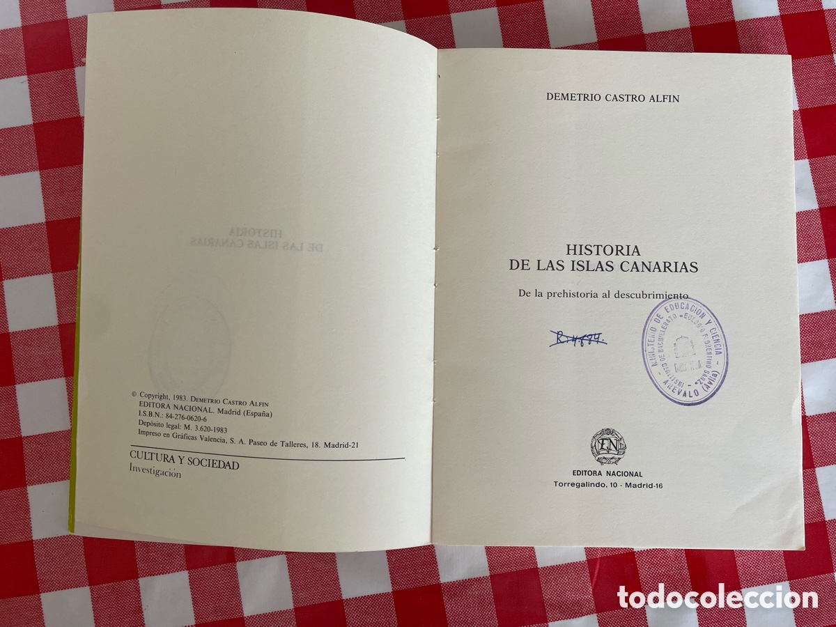 Libros de segunda mano: Historia de las Islas Canarias. Demetrio Castro - Foto 3