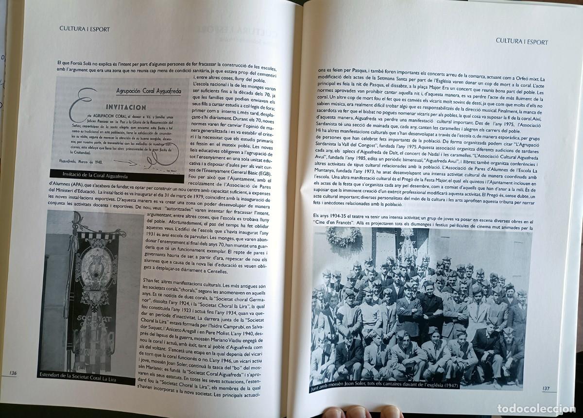 Libros de segunda mano: Aiguafreda 1.100 anys dhistoria - Foto 5