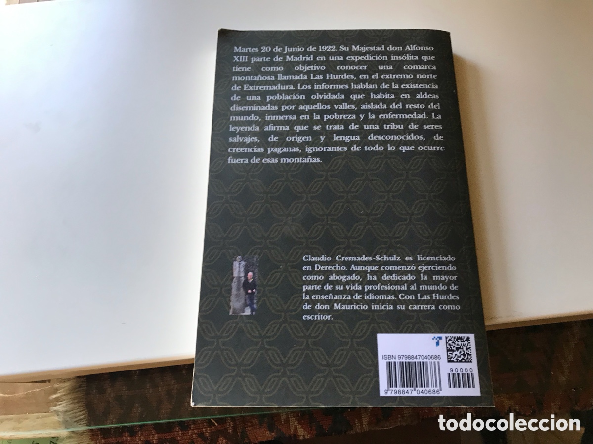 Libros de segunda mano: Las Hurdes de don Mauricio. Claudio Cremades-Schulz - Foto 2