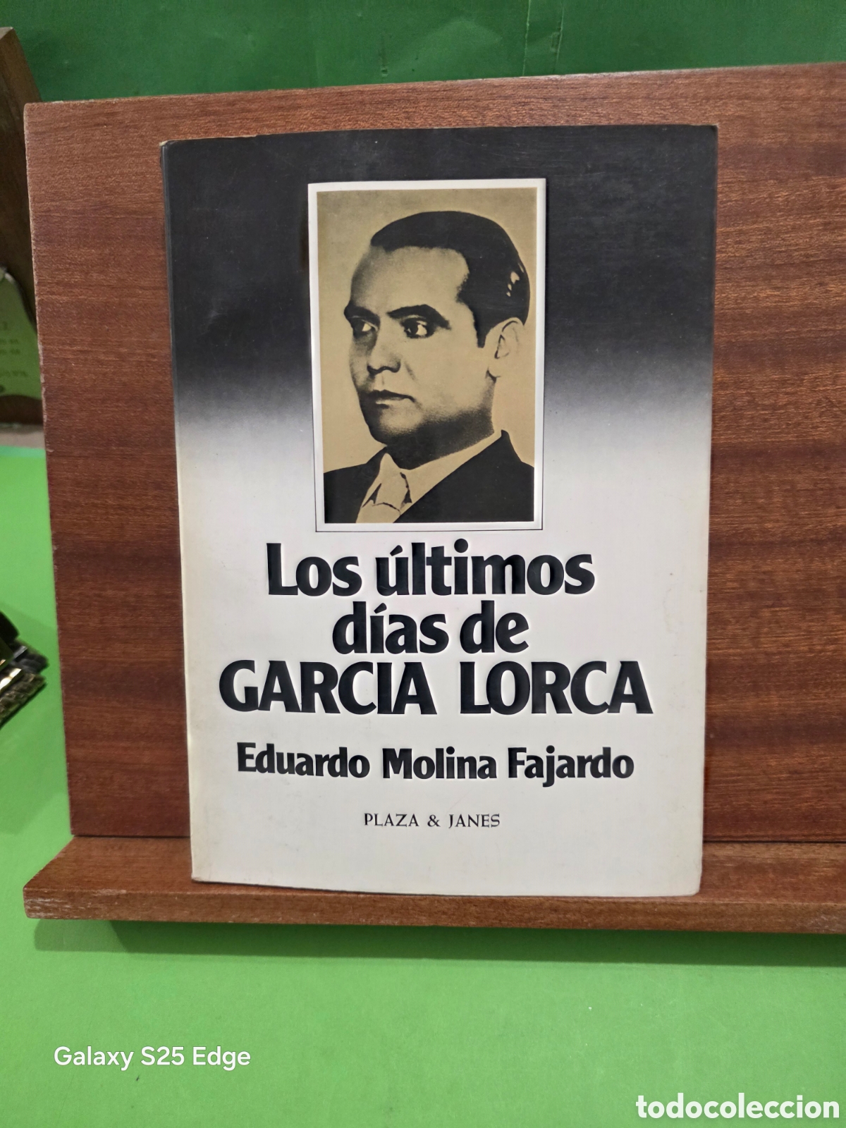 Libros de segunda mano: &rdquo;&rdquo;LOS &Uacute;LTIMOS DIAS DE GARC&Iacute;A LORCA&rdquo;&rdquo;...EDUARDO MOLINA FAJARDO...PLAZA Y JANES...1983. .