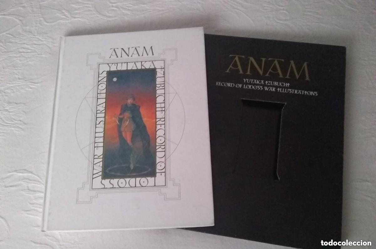 Libros de segunda mano: ANAM YUTAKA IZUBUCHI RECORD OF LODOSS WAR ILLUSTRATIONS ARTBOOK KADOKAWA SHOTEN