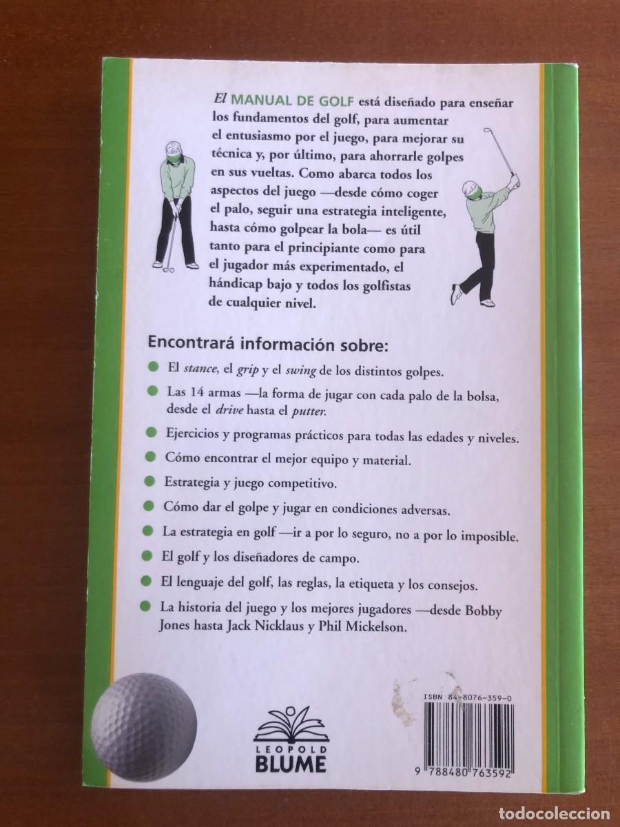 Libros de segunda mano: Manual de golf. Vivien Saunders - Foto 3