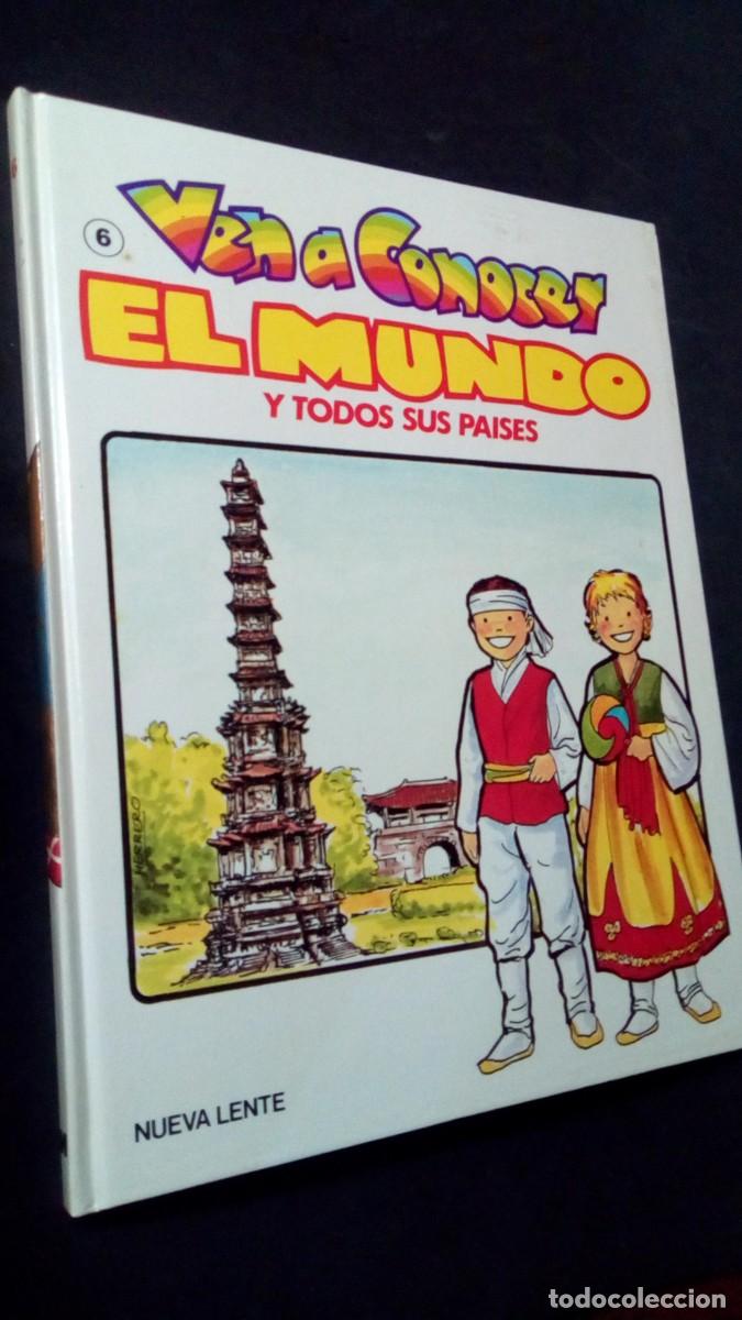 Libros de segunda mano: VEN A CONOCER EL MUNDO Y TODOS SUS PAISES. N&ordm; 6. NUEVA LENTE 1987.-TAPA DURA-COMO NUEVO
