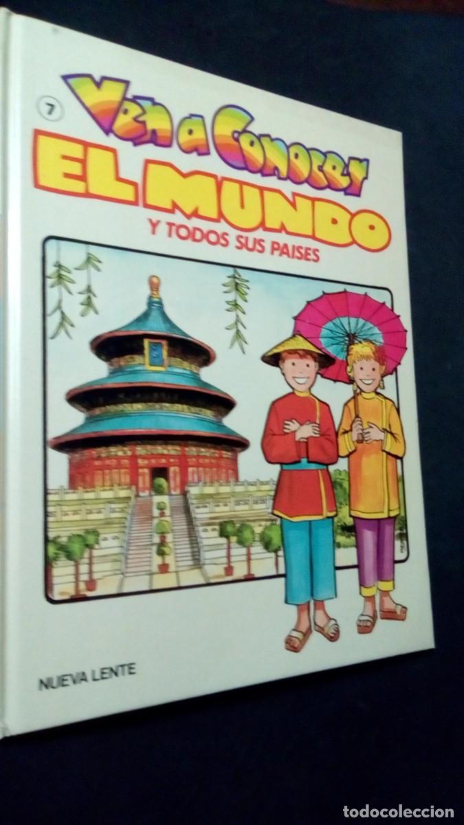 Libros de segunda mano: VEN A CONOCER EL MUNDO Y TODOS SUS PAISES. N&ordm; 7 NUEVA LENTE 1987.-TAPA DURA-COMO NUEVO