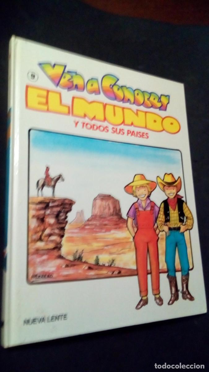 Libros de segunda mano: VEN A CONOCER EL MUNDO Y TODOS SUS PAISES. N&ordm; 9 NUEVA LENTE 1987.-TAPA DURA-COMO NUEVO