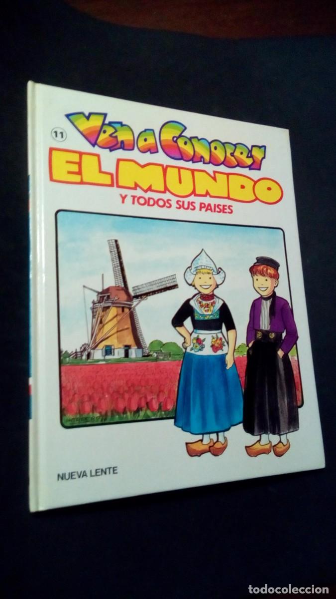 Libros de segunda mano: VEN A CONOCER EL MUNDO Y TODOS SUS PAISES. N&ordm; 11 NUEVA LENTE 1987.-TAPA DURA-COMO NUEVO