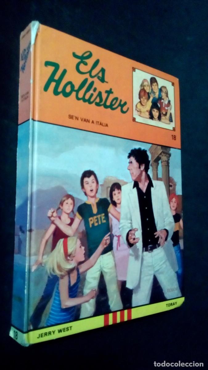Libros de segunda mano: ELS HOLLISTER S&acute;EN VAN A IT&Agrave;LIA-JERRY WEST-EN CATAL&Aacute;N-TAPA DURA