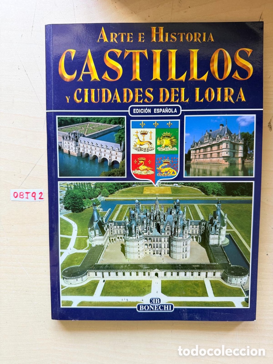 Libros de segunda mano: Libro arte e historia castillos y ciudades del Loira