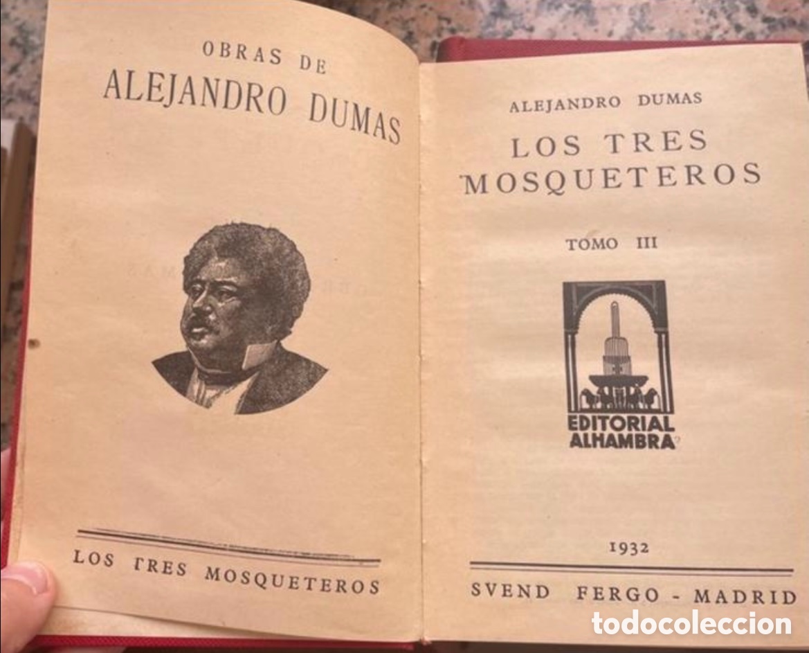 Libros de segunda mano: Colecci&oacute;n antigua de las obras de Alejandro Dumas 1932 - Foto 6