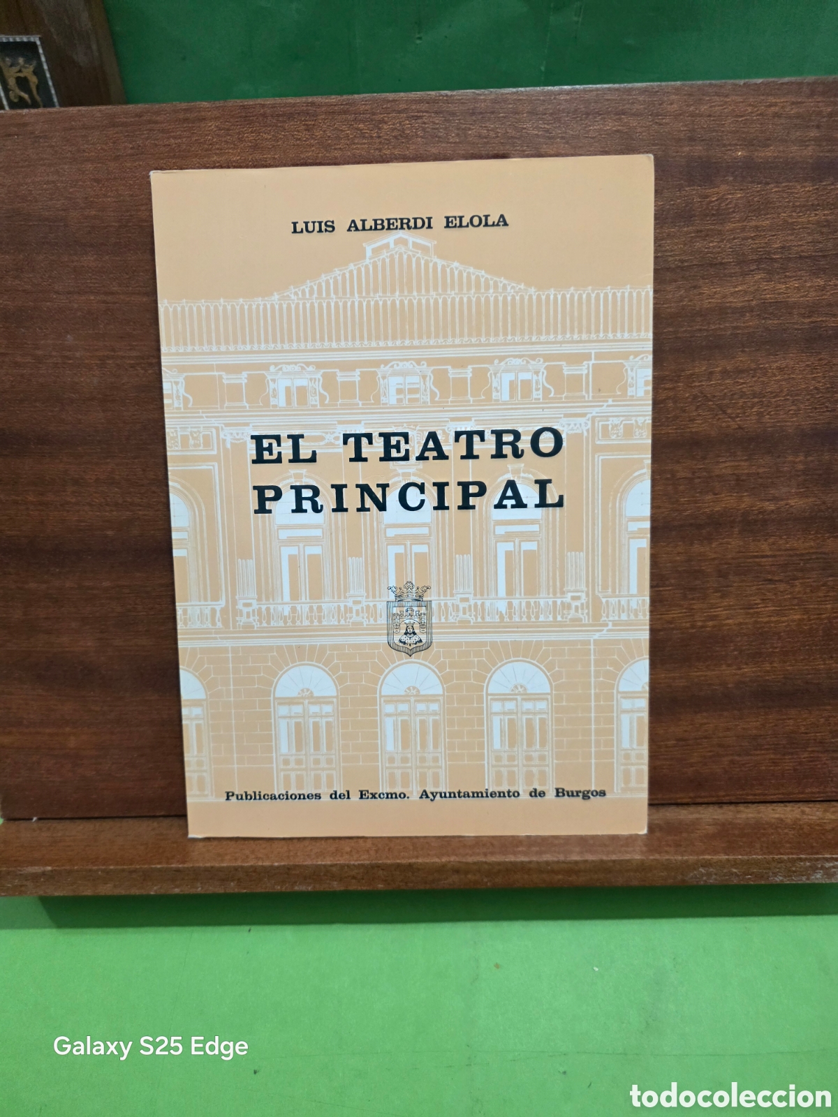 Libros de segunda mano: &rdquo;&rdquo;EL TEATRO PRINCIPAL&rdquo;&rdquo;...O CIEN A&Ntilde;OS DE HISTORIA DEL TEATRO EN BURGOS...LUIS ALBERDI ....1979......